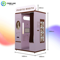 Photomaton à écran tactile Photomaton à 360 degrés Photomaton mobile Photomaton