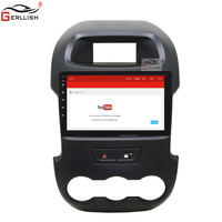 Derllish — lecteur dvd, stéréo, avec navigation gps et wifi, pour Ford Ranger T6 F250 2011 — 2014, android