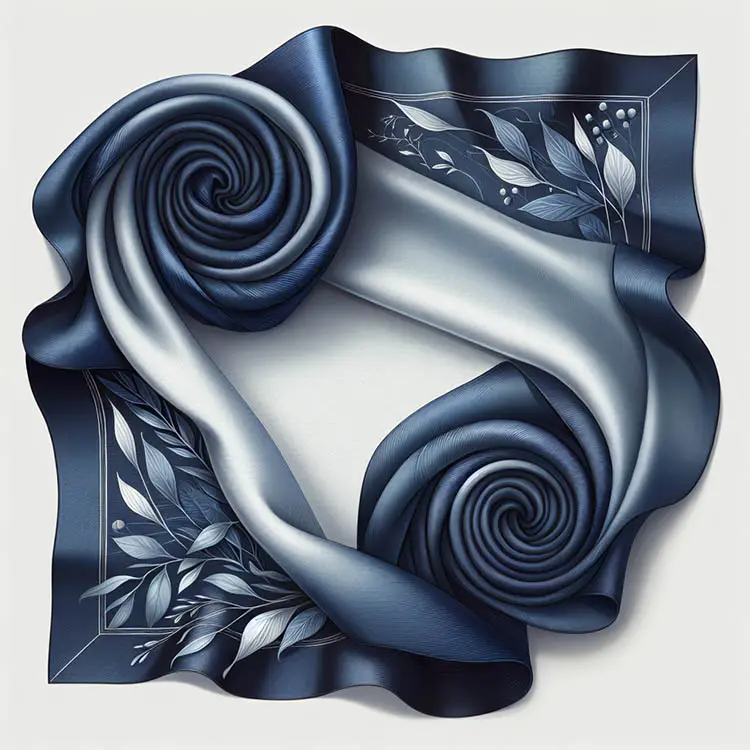 印刷デザインエレガントなスタイル快適な感触素材女性のためのホットセールシルクスカーフギフト