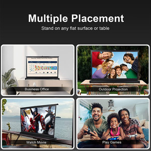 Xách Tay Màn Hình Máy Chiếu 50Inch 16:9 Tabletop Kéo Up Có Thể Gập Lại Đứng Ngoài Trời Movie Màn Hình Chiếu Cho Du Lịch Rạp Hát Tại Nhà - Product Image 2