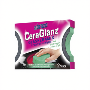 Éponge en céramique Abrazo CeraGlanz pour le nettoyage sans rayures, lot de 2 - Product Image 3