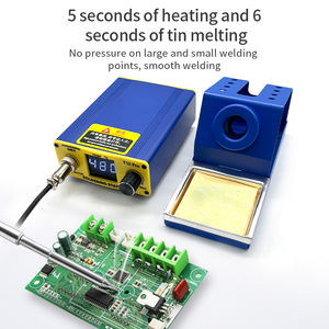 Tabla de soldadura portátil u eng Ang, soldador eléctrico de gran potencia con pantalla digital inteligente de temperatura constante - Product Image 2