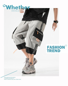 De moda de la marca de hombre joven estudiante multi-Bolsillo <span class=keywords><strong>Pantalones</strong></span> - Product Image 2