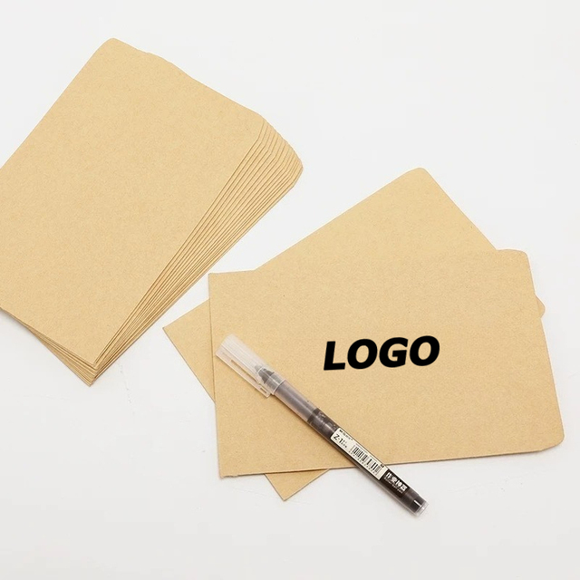 Plain Kraft Paper Envelopes Bulk Pack, Large Brown Mailing Envelopes, Heavy Duty Office Wage Pay Envelopes for Business