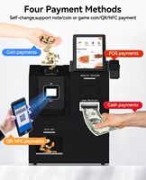 Kiosco de Autopago Automático de Alta Velocidad USW, Cajero Automático Inteligente con SDK, Pantalla Táctil de 10.1 Pulgadas, Android 11 para Tiendas y Comercios