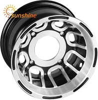 Fabrication chinoise de jantes en acier pour ATV, jantes robustes pour tout-terrain, jantes de buggy de plage, jantes de remplacement durables pour quad