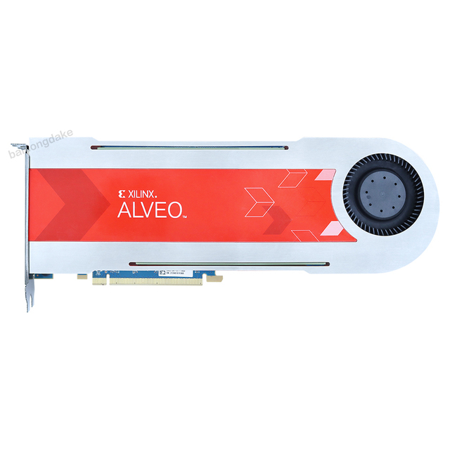 A-U280-A32G-DEV-G Alveo U280 FPGA Accelerator Card PCIe4.0 32GB DDR4+8GB HBM2 Active Cooling Data Center Development Board
