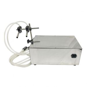 Machine de remplissage semi-automatique à commande numérique à double tête pour liquides, machine de remplissage quantitatif de liquides - Product Image 3