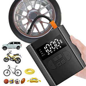 Inflador de Neumáticos Portátil, Compresor de Aire Eléctrico de 150 PSI con Luz LED para Motocicleta, Balón, Automóvil - Product Image 1
