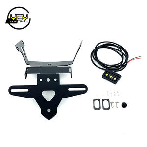 Uitable para ononda 650R 6650R modified 650R Marco de matrícula trasero corto modificado, lámpara de matrícula 2021 - Product Image 4