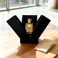 Parfum Pria Mewah Buatan Tangan 30ml/50ml Kemasan Asli Kotak Hadiah Berkualitas Tinggi Lapisan UV Foil Emas