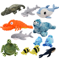 Requin en peluche avec tête de marteau en peluche jouet animal de l'océan doux pour bébés et enfants Peluche personnalisée en usine