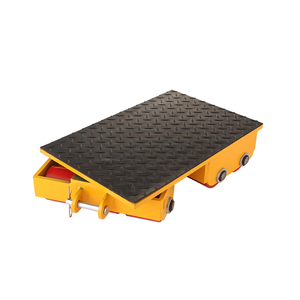 Mesin Skate 6 Ton berat troli penggerak Roller dengan struktur Platform mesin <span class=keywords><strong>Dolly</strong></span> troli tangan <span class=keywords><strong>Dolly</strong></span> - Product Image 6
