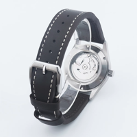 Offre Spéciale mécanique automatique sans logo cadran montre SEIKO sport Design multi-fonction montre pour hommes NH35 mouvement logo personnalisé montre