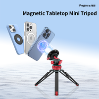 Manyetik Selfie sopa Tripod telefon tripodu iPhone Magsafe seyahat Tripod standı cep telefonu iPhone 16 Pro Max için