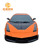 Couverture de ventilation du capot moteur avant en fibre de carbone véritable de qualité supérieure pour Lamborghini Gallardo Lp550 Lp560 Lp570