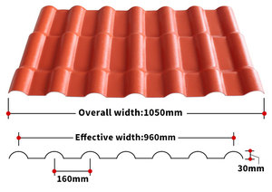 Panneaux de <span class=keywords><strong>toiture</strong></span> en résine synthétique de bambou isolés, feuilles de <span class=keywords><strong>toiture</strong></span> en PVC/ASAPVC pour l'utilisation en appartement et en parc - Product Image 4