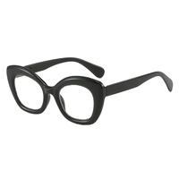 Purple Leopard Round Reading Glasses for Women Anti Blue Light Eyeglasses Frames Presbyopic Glasses Magnifier