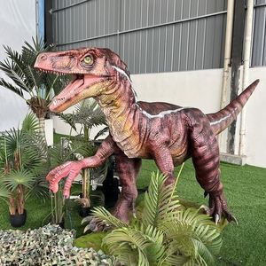 Dinosaure animatronique personnalisable de haute qualité grandeur nature pour parc d'attractions, Rapin féroce de la période jurassique - Product Image 5