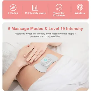 2023 New Product Electric Pulse Massage Pain Relief Tens Machine Unit Ems Muscle Stimulator Body Physiotherapy Massager
