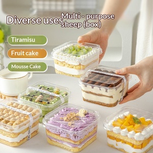 กล่องเค้กพลา<span class=keywords><strong>ส</strong></span>ติก PET แบบใช้แล้วทิ้ง รูปทรง<span class=keywords><strong>ส</strong></span>ี่เหลี่ยม โปร่งใ<span class=keywords><strong>ส</strong></span> ปรับแต่งได้ บรรจุภัณฑ์ขนาดเล็ก<span class=keywords><strong>ส</strong></span>ำหรับข<span class=keywords><strong>น</strong></span>มทีรามิ<span class=keywords><strong>ส</strong></span>ุ <span class=keywords><strong>มู</strong></span><span class=keywords><strong>ส</strong></span> และของหวาน - Product Image 4