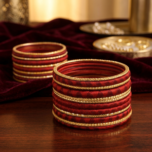 ชุดกำไลข้อมือผู้หญิงทำมือด้วยด้ายไหมคลาสสิกสำหรับวันครบรอบ - Product Image 3