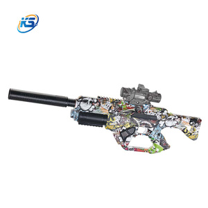 Commercio all'ingrosso della fabbrica di buona qualità 2 in 1 pistola spaziale gioco di tiro colorato Gel Blaster pistola acqua palla pistola giocattolo per bambini adulti - Product Image 1