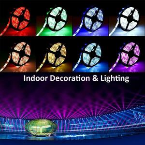 Smd5050 12v usb 8 मिमी कॉपर मल्टी-कलर वाटरप्रूफ आईपी 65 एलईडी स्ट्रिप लाइट 5 मीटर - Product Image 3