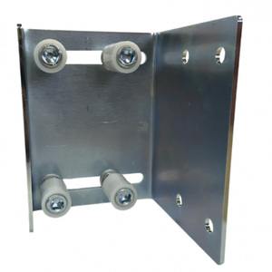 Thép L bài trượt cổng hướng dẫn khung với con lăn - Product Image 4