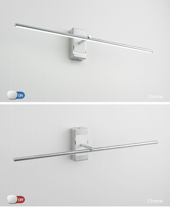 Lámpara de Pared Minimalista de Aluminio COMBO LED 4100K Blanco Neutro con Interruptor de Control y Regulación de Intensidad para Sala de Estar - Product Image 4