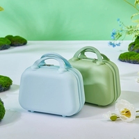 Sac cosmétique portable en PP, trousse de maquillage légère, imperméable, antivol, grande capacité, bagage de voyage unisexe avec poignée