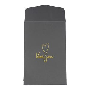 Enveloppe en papier de luxe de haute qualité pour invitation de mariage sur mesure avec logo en feuille d'or ou d'argent - Product Image 4