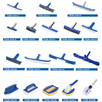 Accessoires d'entretien pour piscine en plastique, directement de l'usine : Kit d'aspirateur manuel écologique et haute efficacité