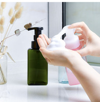 Distributeur de savon mousse carré Bouteille 250ml 450ml Pompe Paw Lash Bouteilles non mousse Shampooing luxe et cils 4oz-plastic-foam-bottle