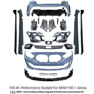 สำหรับ BMW 1ชุด F40F52ด้านหลังขอบด้านข้างกระโปรงหางพลั่วด้านหน้าขนาดใหญ่กันชนหลังแก้ไขรูปลักษณ์พลาสติกป้องกันใหม่ - Product Image 2