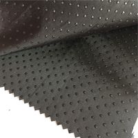 Tissu antidérapant en gabardine imprimé à pois pour matelas et pantoufles