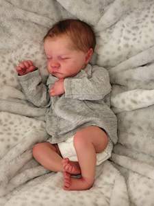 17 inç fabrika fiyat gerçekçi uyku yeniden doğmuş Bebe bebekler gerçekçi yumuşak silikon vinil yeniden doğmuş bebek bebekler satılık - Product Image 5