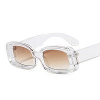 2022 lunettes de soleil hommes et femmes à bord épais, petit carré marée lunettes de soleil 3D à motif de personnalité peint