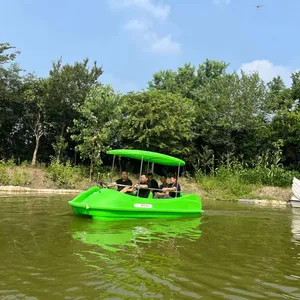 Equipamento De Água Para 4 Pessoa Pedal Elétrico Barco De Jato De Plástico