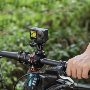 <span class=keywords><strong>Support</strong></span> universel de <span class=keywords><strong>support</strong></span> de vélo adaptateur 1/4 pour Insta360 Ace/Pro/<span class=keywords><strong>Action</strong></span> 4/Go-pro/Pocket 3 pince de téléphone pour caméra de sport - Product Image 2