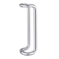 Poignée de porte coulissante OEM ODM en acier inoxydable 304, longue et creuse, pour hall d'hôtel, garantie 5 ans, type dos à dos/D-pull/T-bar