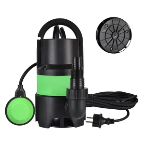 Vertak pump rate 7500l/h automatic water pump electric 400W chinese submersible pumps with 35mm grain size