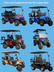 Voiturette de golf GTI mini voiture dérette personnalisée électrique buggy d'hôtel 6 places - Product Image 6