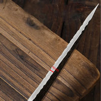 Couteau Viking de 6 pouces, couteau à viande japonais, couteau à désosser forgé avec étui pour la cuisine et le camping