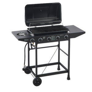 USA Warehouse MQ SKJ Steel <b>BBQ</b> Grill Piezo Ignition High Pressure Safety Temperature-controlled Baking Oil - Product Image 2