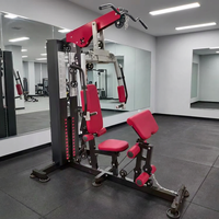 Équipement de gymnastique à domicile tout-en-un Station d'entraînement complète avec système de poulie à plaque de poids Machine d'exercice multifonctionnelle