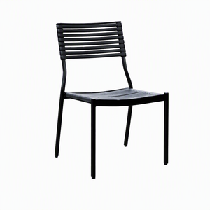 Autre mobilier d'extérieur - Chaise de loisirs d'extérieur avec structure en aluminium imperméable - Chaise à sangles tissées pour terrasse et balcon - Product Image 1