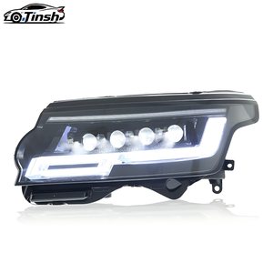 Conjunto de Faros Delanteros para Range Rover Vogue 2010-2017, Actualizados al Estilo 2024, 50W, Material de PC, LED Matrix, Proyector DRL - Product Image 5