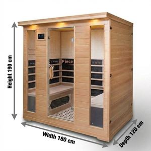 YEETE Koreanischer Stil Khan Dampfraum Ferninfrarot-Sauna für Schönheitssalons Einzel-, Doppel- & Vierpersonen-Kapazität Schwitzbad-Box - Product Image 2