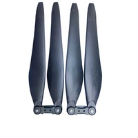 Hélice pliable FPV 40132 de 40 pouces en fibre de carbone noire, haute performance, pour drone, compatible avec les accessoires de moteur de drone